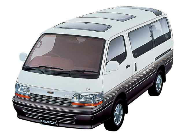 Toyota Hiace (RZH100G, RZH101G, RZH110G, LH100G, LH107G, LH107W, LH110G, LH117G, LH120G, LH140G) 4 поколение, минивэн (08.1989 - 07.1993)